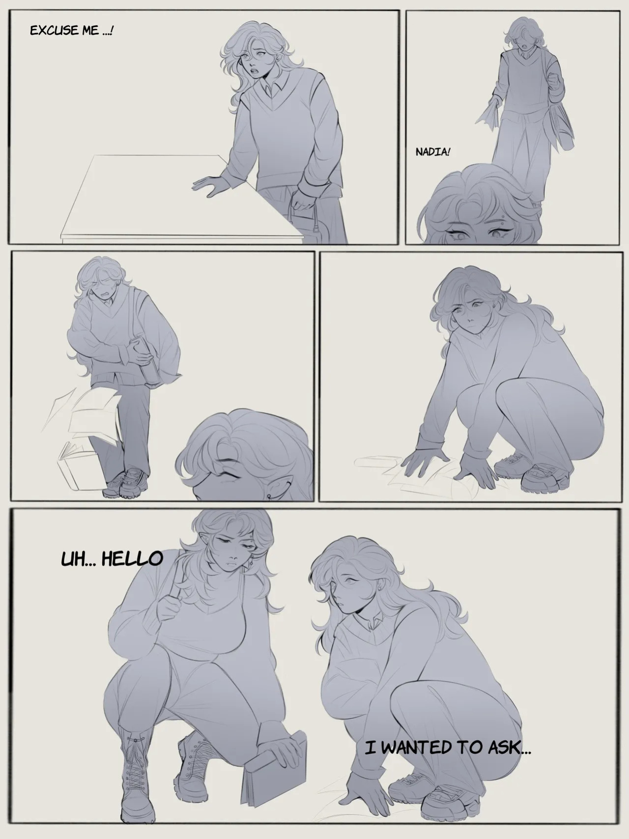 [Lesbeanlatte] Let her in (OC)