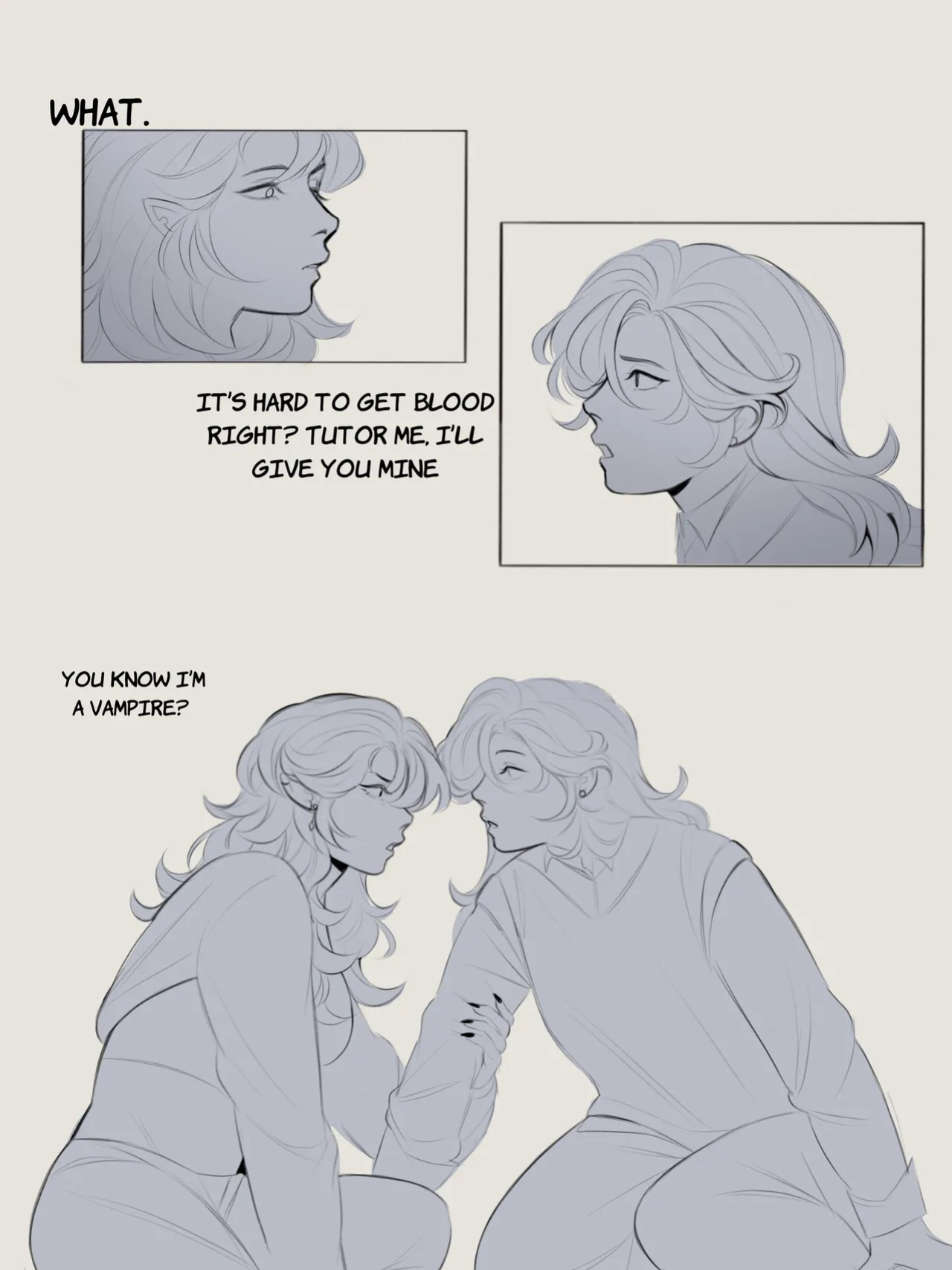 [Lesbeanlatte] Let her in (OC)