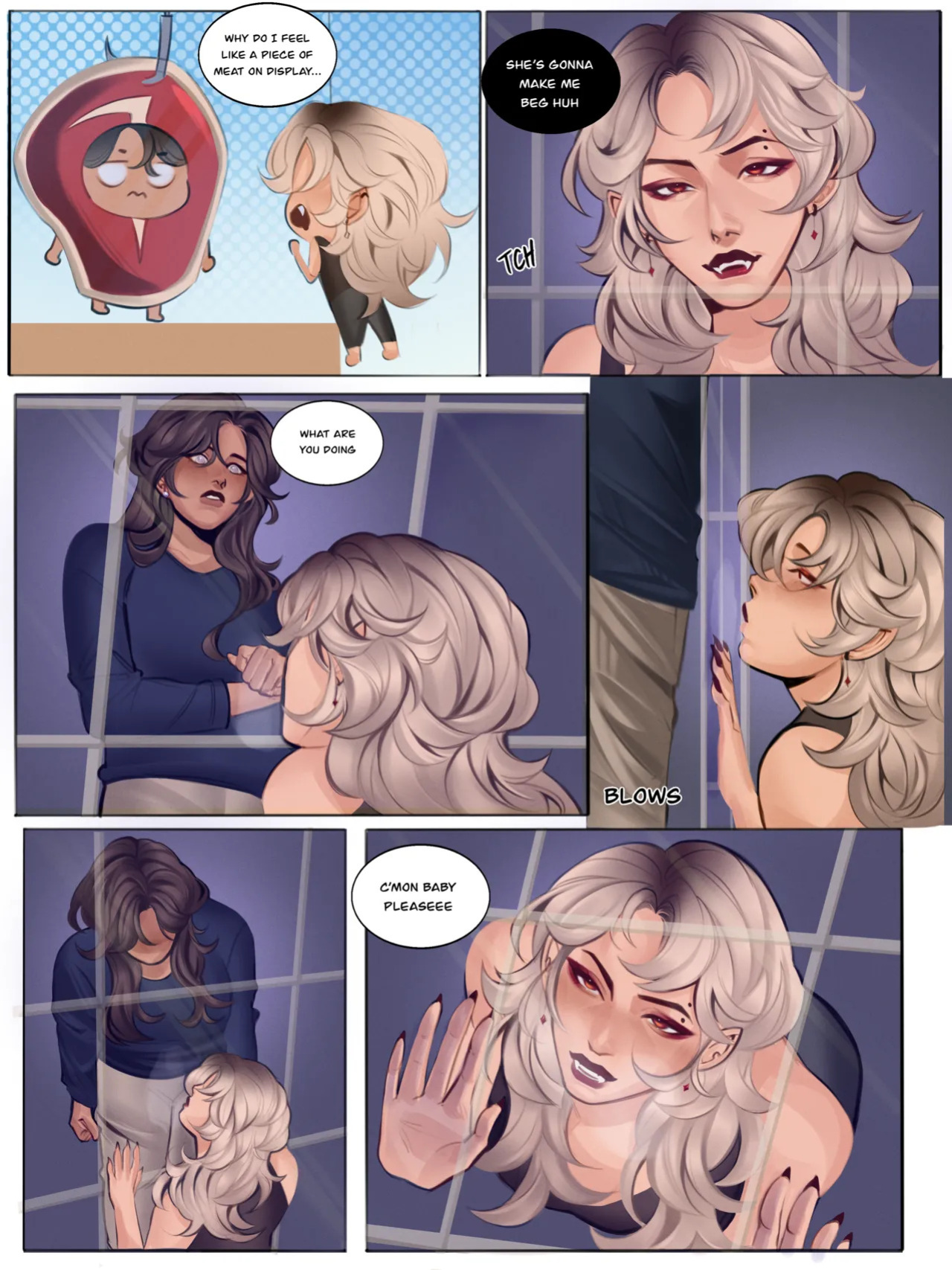 [Lesbeanlatte] Let her in (OC)