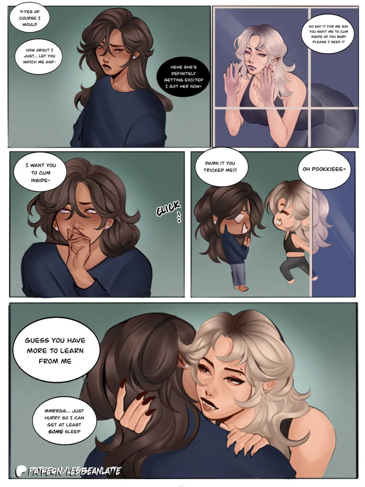 [Lesbeanlatte] Let her in (OC)