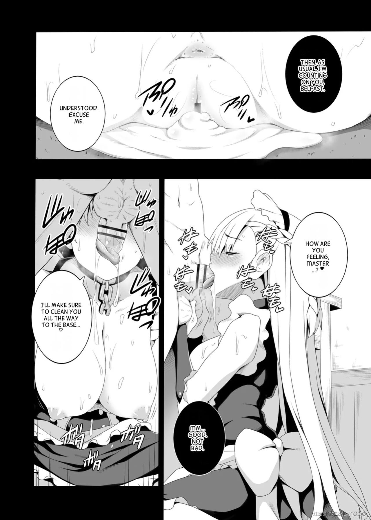 [Buttyakedo (Micchan)] Belfast no Himegoto (Azur Lane) [Digital] [English] [MTL]