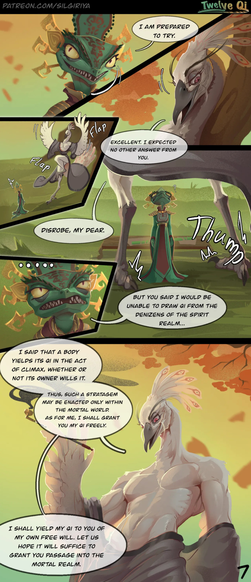[silgiriya mantsugosi] Twelve Qi (ongoing) (ENGLISH)