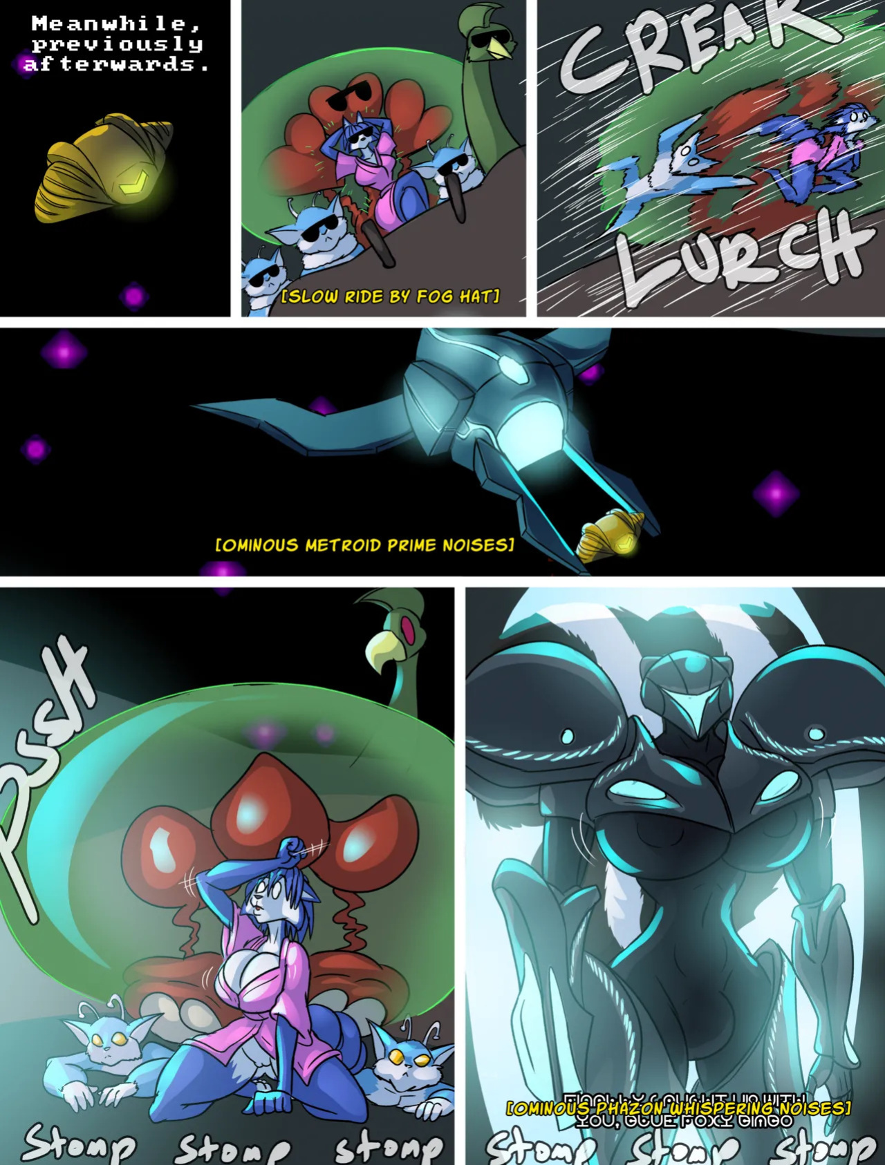 [Docter Awesome] TDG Comic: Krystal Fucks Up Medtroid - Prime (Starfox x Metroid) (ongoing)