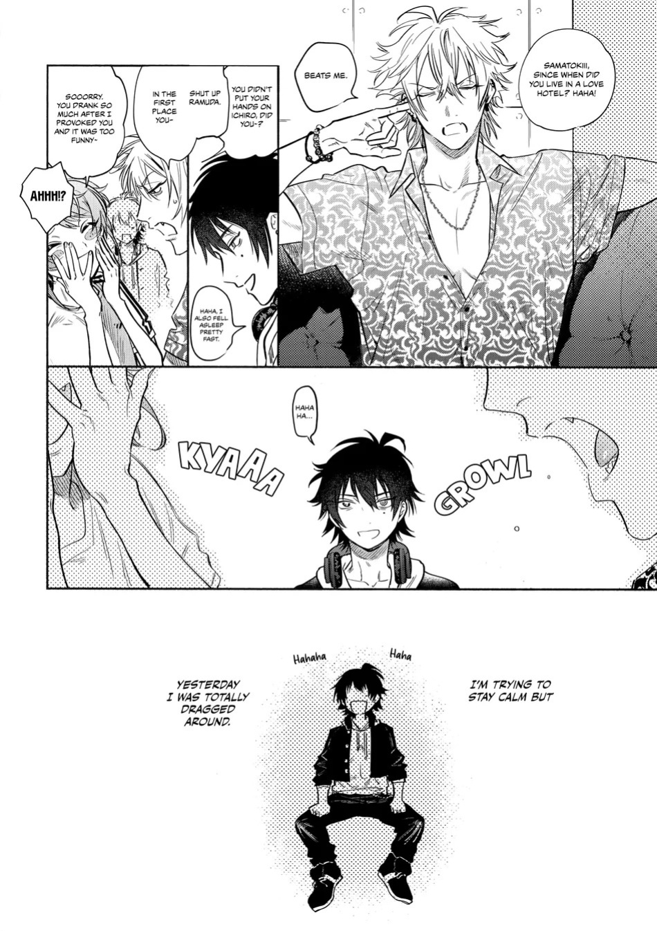 [mesuchanghonpo (onna)] Kiss Me Tender – Hypnosis Mic dj [Eng]