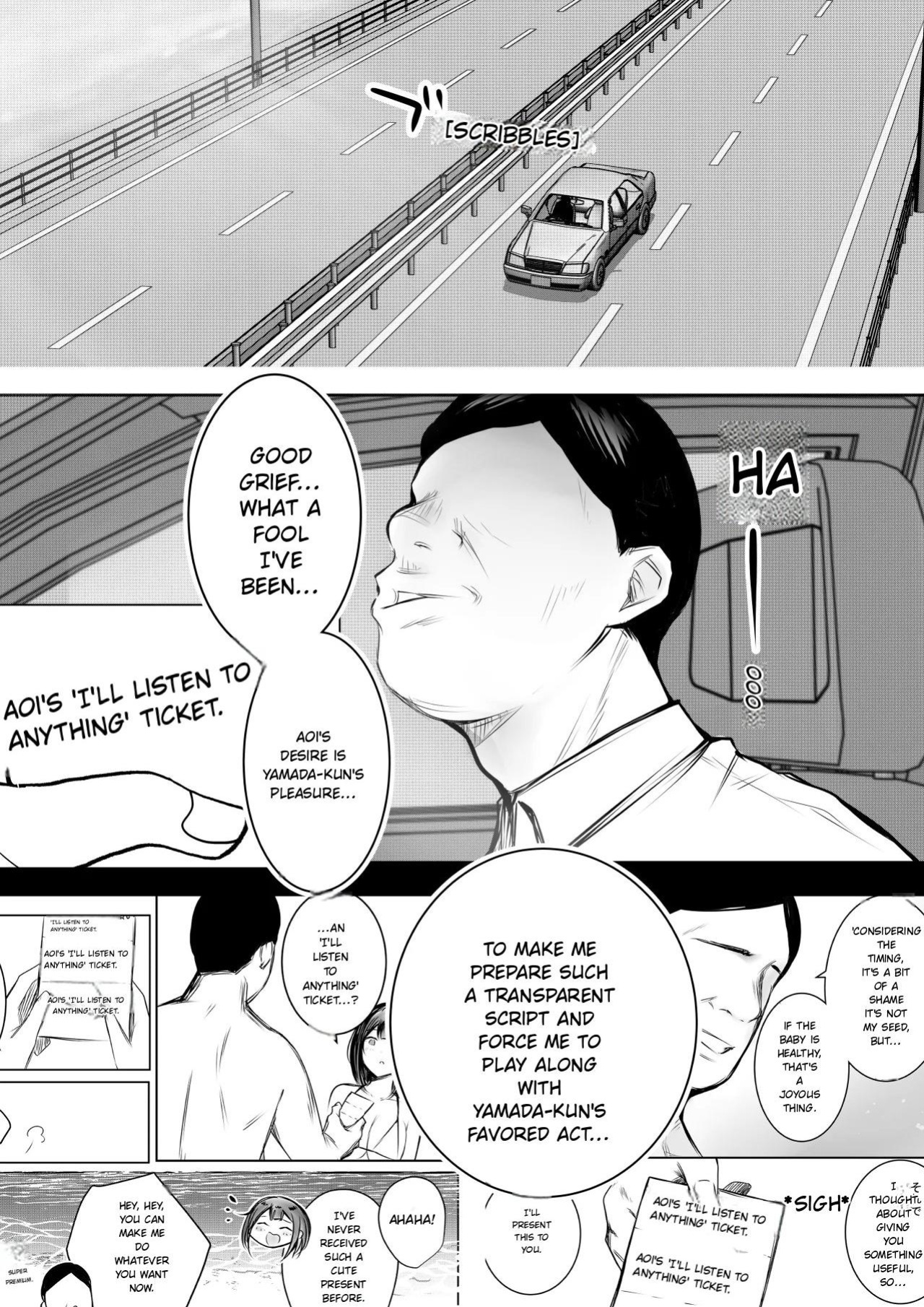 [Akirerushoujo (Akire)] Boku dake ni Amaesasete Kureru Kyonyuu JK Tsuma o Hoka no Otoko ni Dakasete Mita 12 [English][MTL]