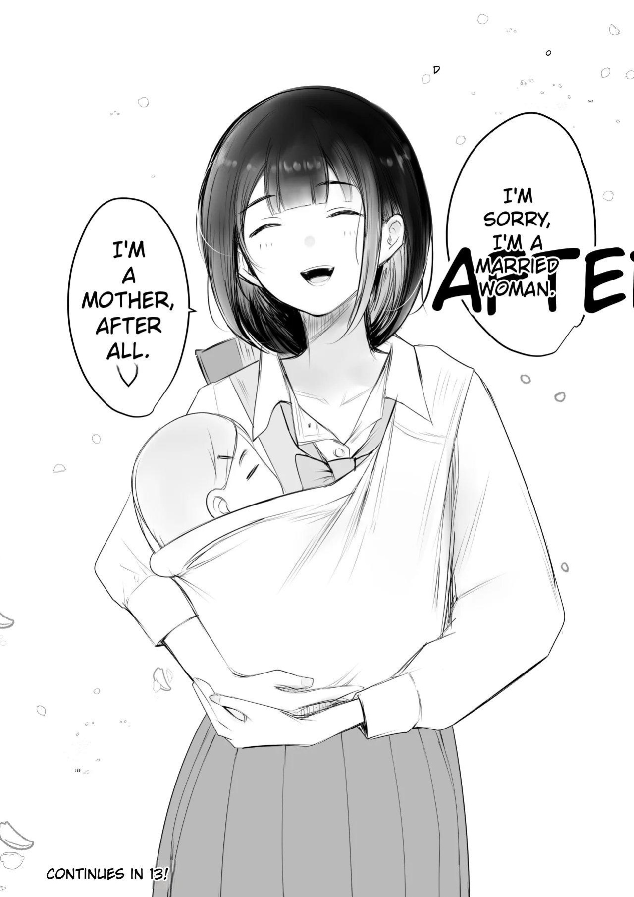 [Akirerushoujo (Akire)] Boku dake ni Amaesasete Kureru Kyonyuu JK Tsuma o Hoka no Otoko ni Dakasete Mita 12 [English][MTL]