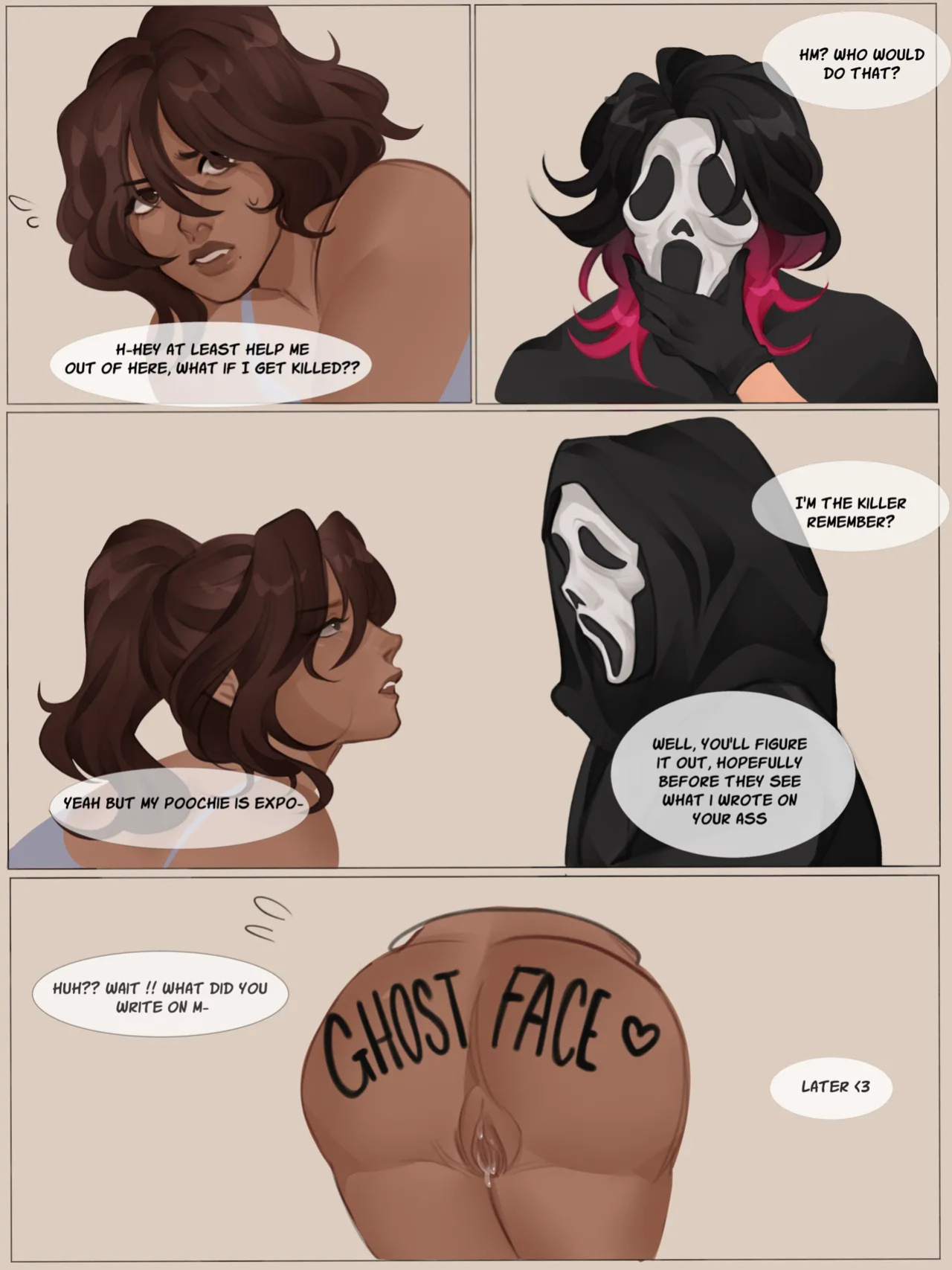 [Lesbeanlatte] Ghostface & Karlie (Scream)