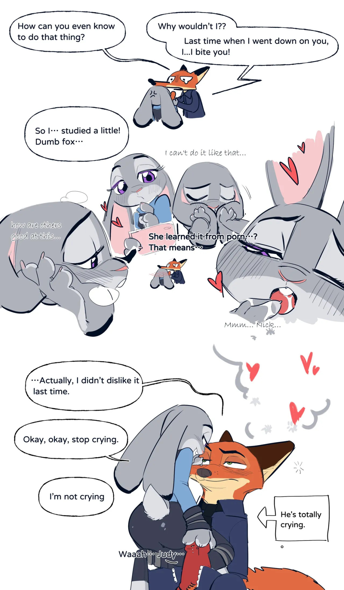 [Butterfish8199] WildeHopps - Car Fellatio (Zootopia)