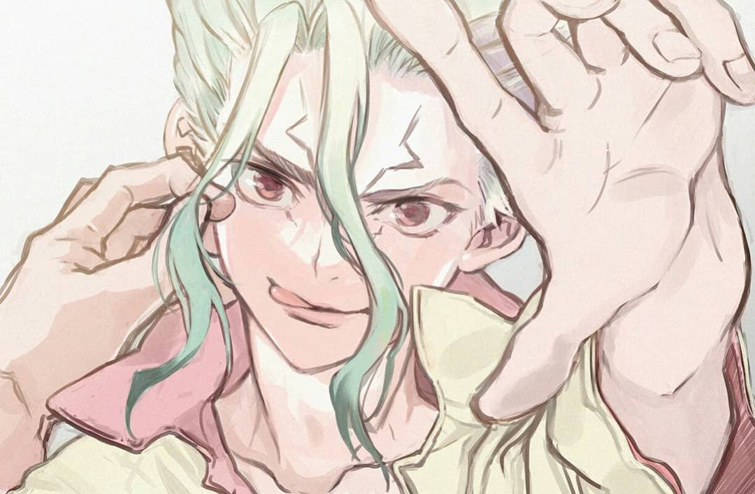 [momoirohory] TsukaSen Log (Dr.STONE)