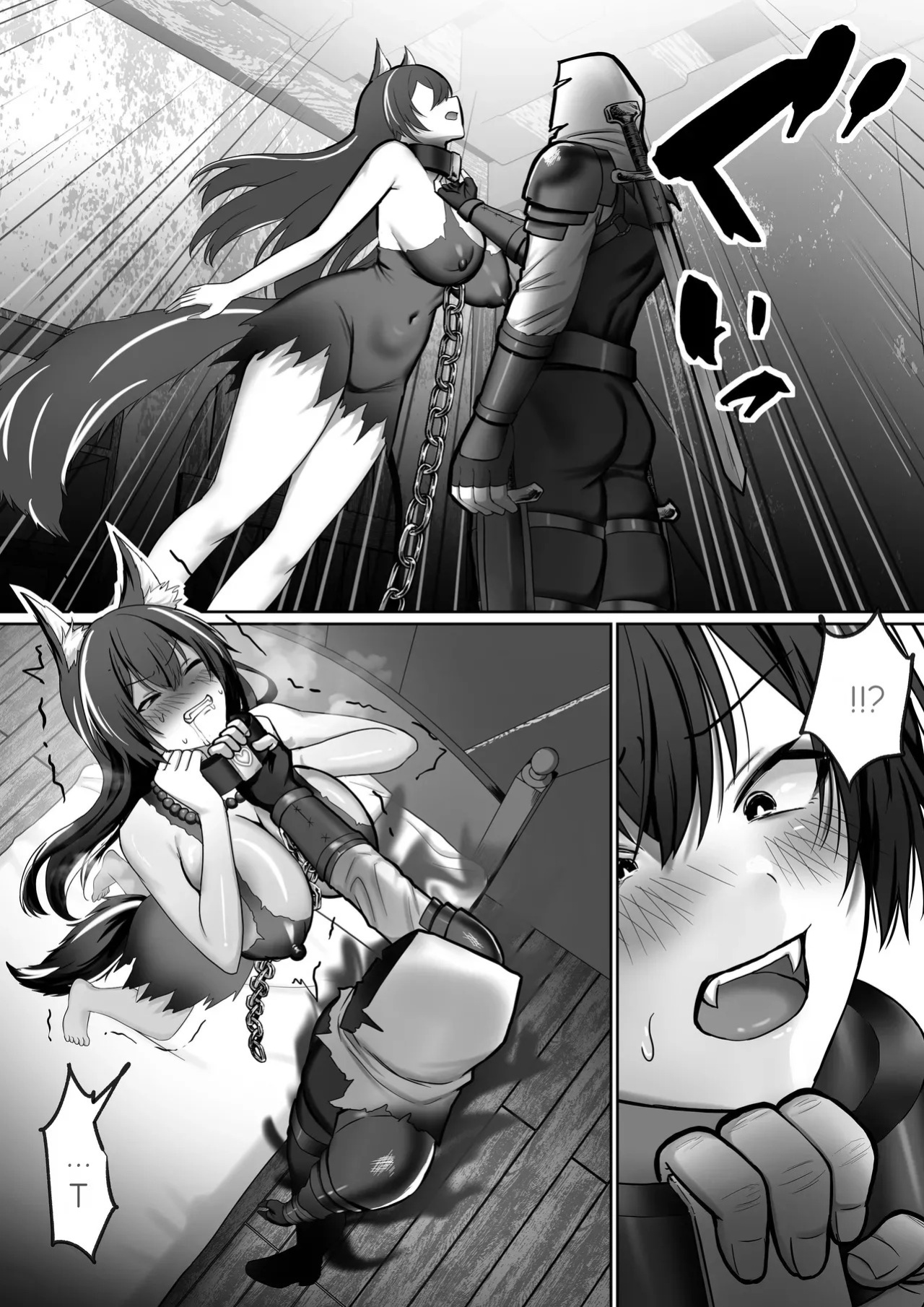 [Poki no Ie (Pochikin, Chinpoki)] "Zettai Osu" Kanzen Seifuku (Kairaku Izon) ~Bakunyuu Ookami Musume ga Mizukara Koshi o Furu made~ | Until the Big-Breasted Wolf Girl Starts Moving Her Hips on Her Own [English]