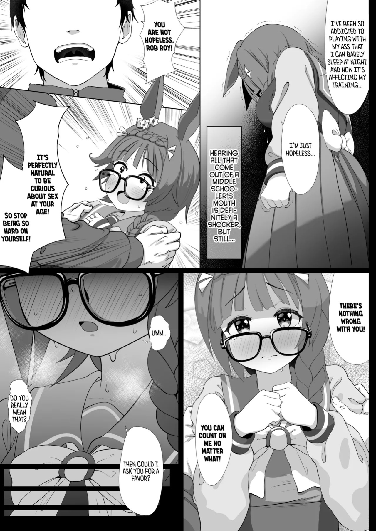 [Hahakigi] Short Rob Roy Manga (Uma Musume Pretty Derby) [English] [Tea Party Scans]