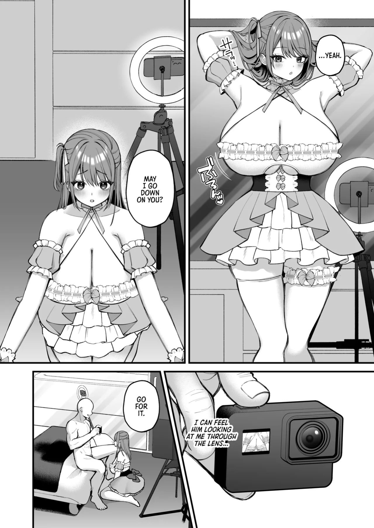 [Ichigo Crown (Yuzuri Ai)] L-Cup Joshidaisei 20cm Chou Dekachin de Doujin AV Debut ~Paizuri Hole de Asobo Hen~ | An L-Cup College Chick's Porn Escapade with a Behemoth - Paizuri Time [English] [Digital]