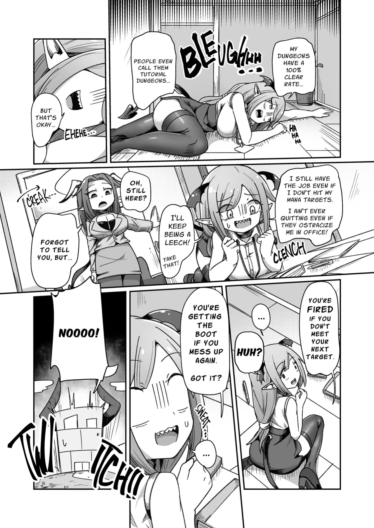 [Echie Kokufuku Aka (Monota)] Kaisha no Kane de Tsukutta Ero Dungeon de Soudai na Onani o Suru Monster Shain-chan | Embezzlement, Ho: Wagie Monster-chan Builds Her Very Own Goon Cave Dungeon [English] [grimalkin]