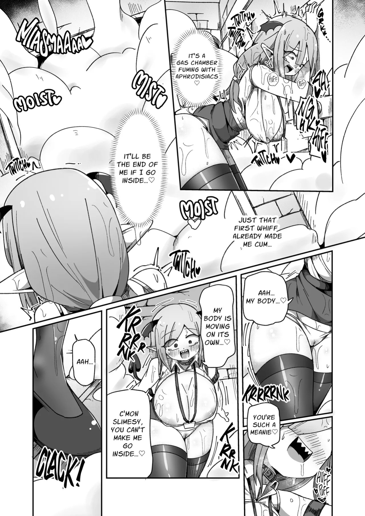 [Echie Kokufuku Aka (Monota)] Kaisha no Kane de Tsukutta Ero Dungeon de Soudai na Onani o Suru Monster Shain-chan | Embezzlement, Ho: Wagie Monster-chan Builds Her Very Own Goon Cave Dungeon [English] [grimalkin]