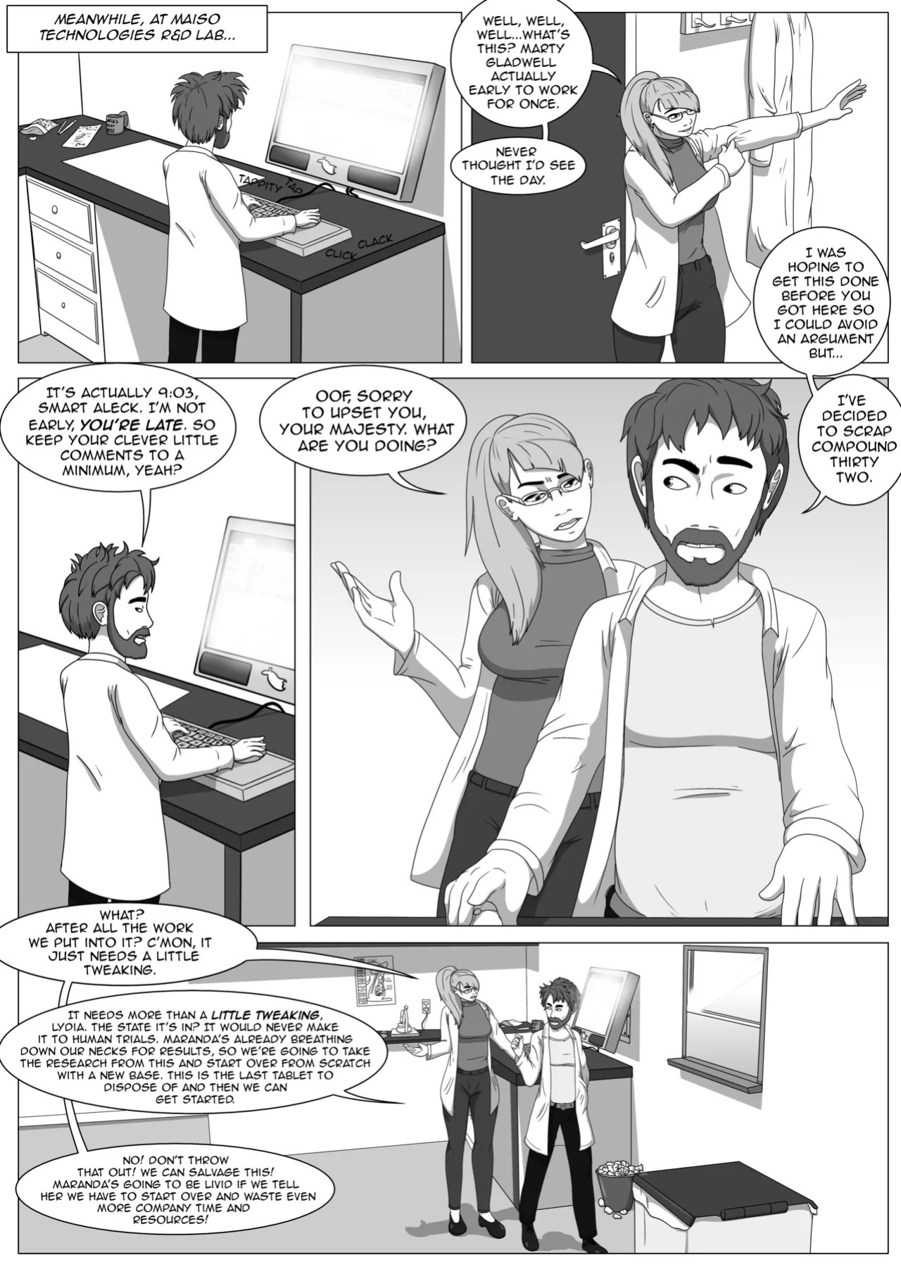 [Seasoned Sheldrake] Audrey's Condition (Ongoing)