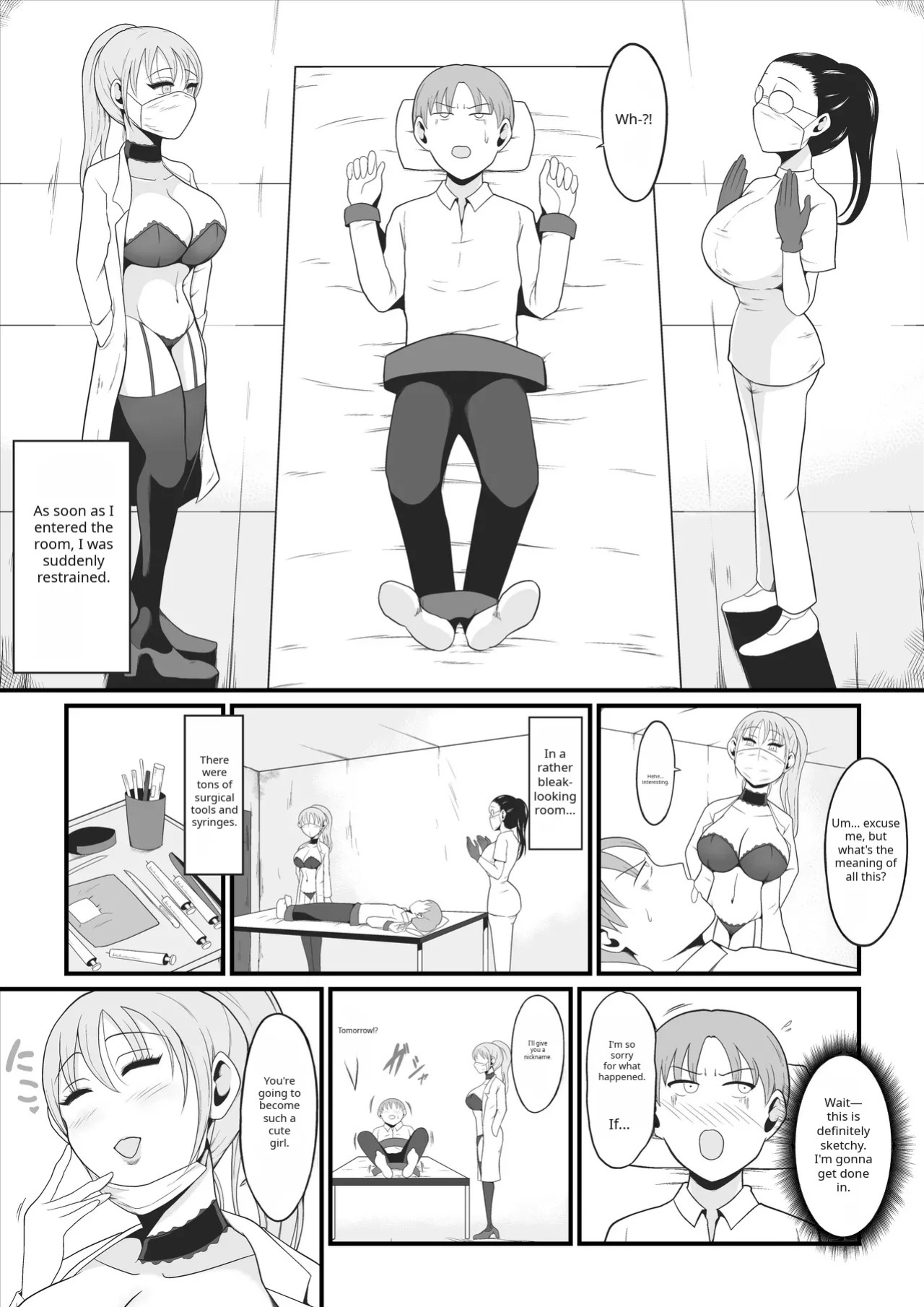 [Ikeneko-shokudou (Ikeneko)] [TS Pleasure Corruption] The Day "Ore" Became "Atashi" ~A Super-Realistic VR Feminization Naughty Vicarious Experience~