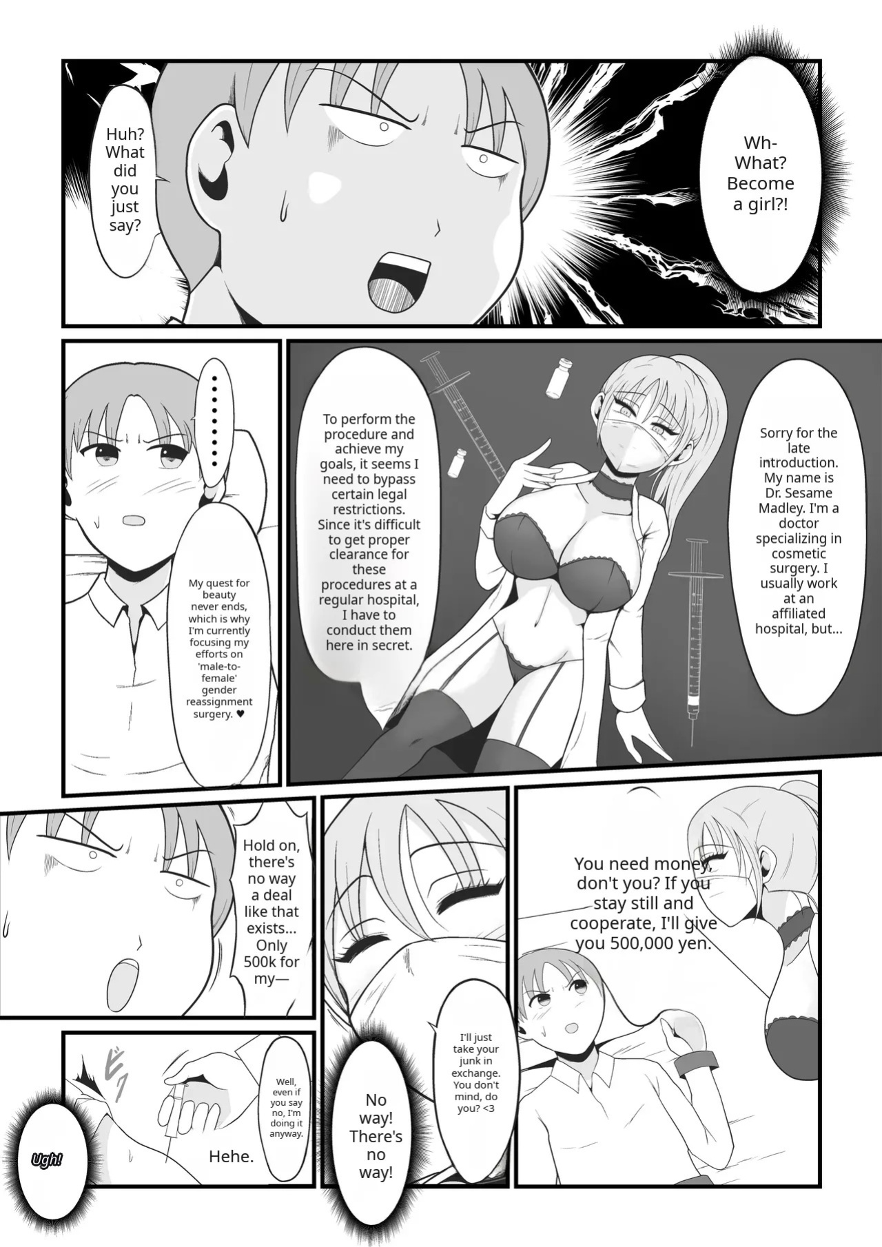 [Ikeneko-shokudou (Ikeneko)] [TS Pleasure Corruption] The Day "Ore" Became "Atashi" ~A Super-Realistic VR Feminization Naughty Vicarious Experience~