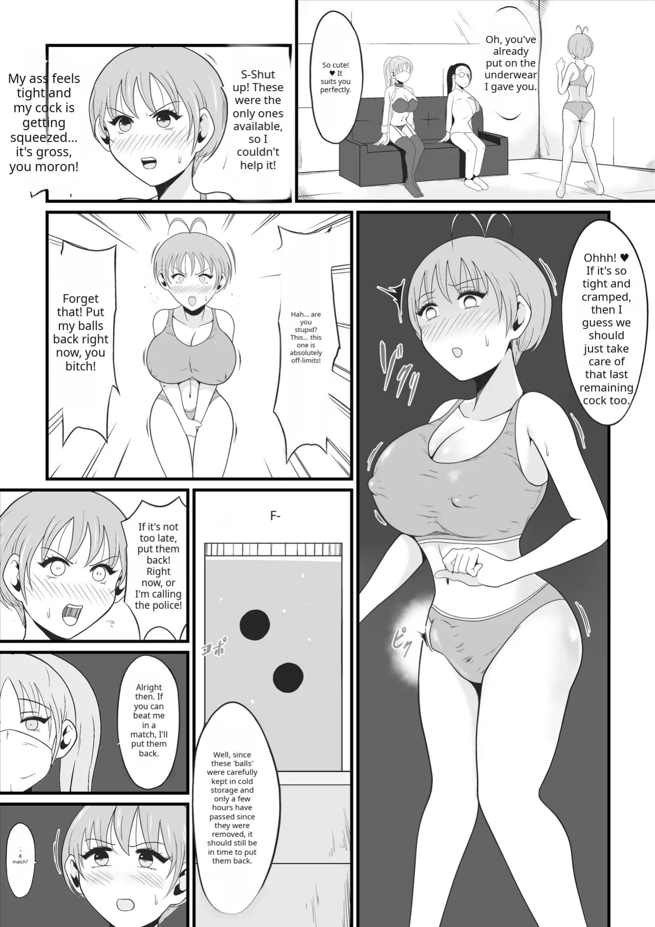 [Ikeneko-shokudou (Ikeneko)] [TS Pleasure Corruption] The Day "Ore" Became "Atashi" ~A Super-Realistic VR Feminization Naughty Vicarious Experience~