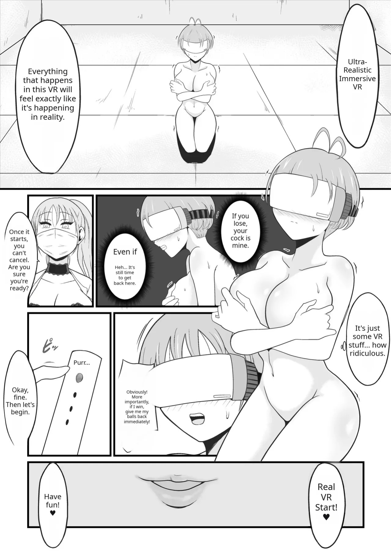 [Ikeneko-shokudou (Ikeneko)] [TS Pleasure Corruption] The Day "Ore" Became "Atashi" ~A Super-Realistic VR Feminization Naughty Vicarious Experience~