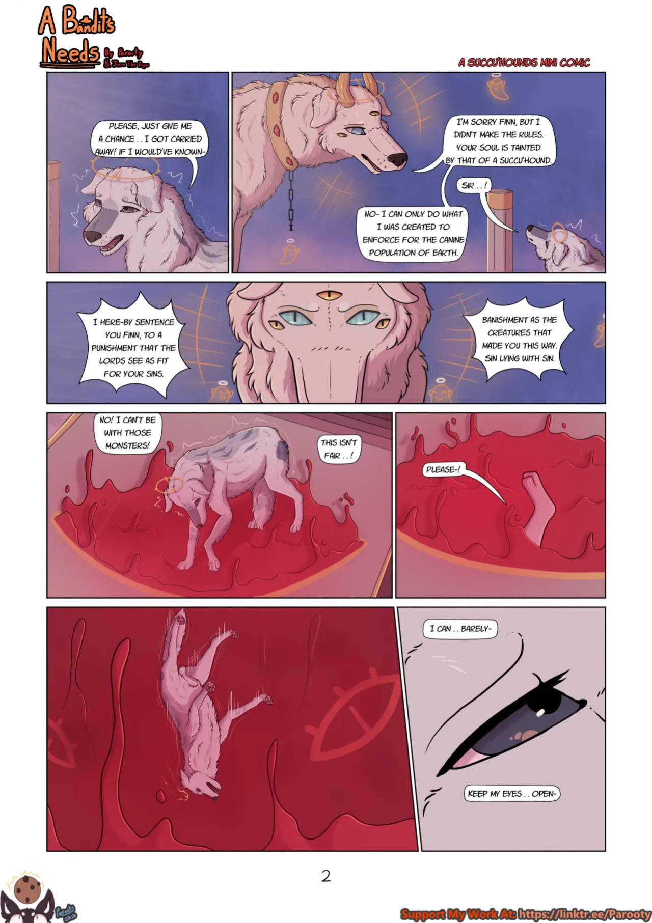 [Parooty] Succu'Hounds: A Bandit's Needs (Ongoing)