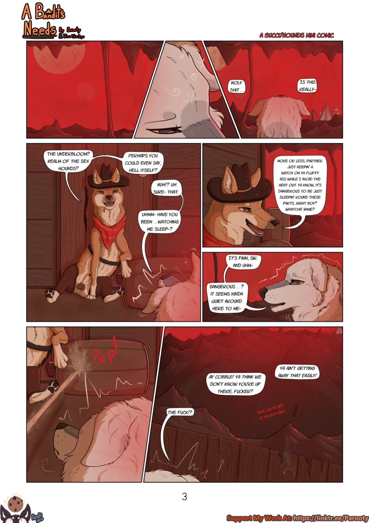 [Parooty] Succu'Hounds: A Bandit's Needs (Ongoing)