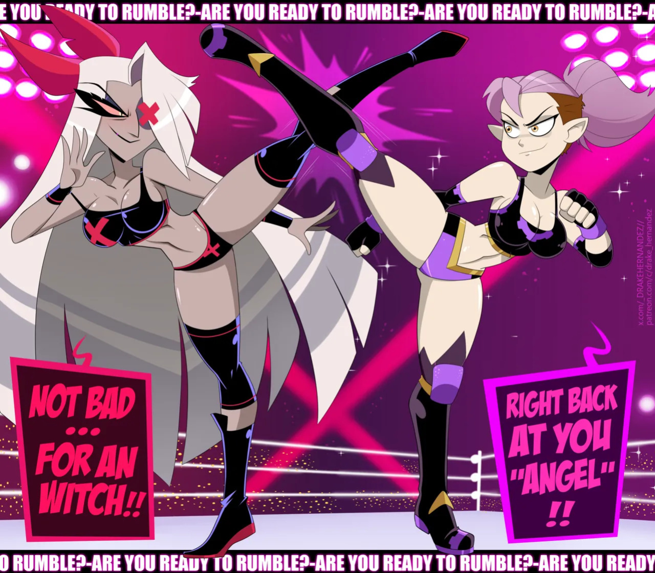 [DRAKE-HERNANDEZ] Chaggie vs Lumity (Hazbin Hotel/The Owl House)