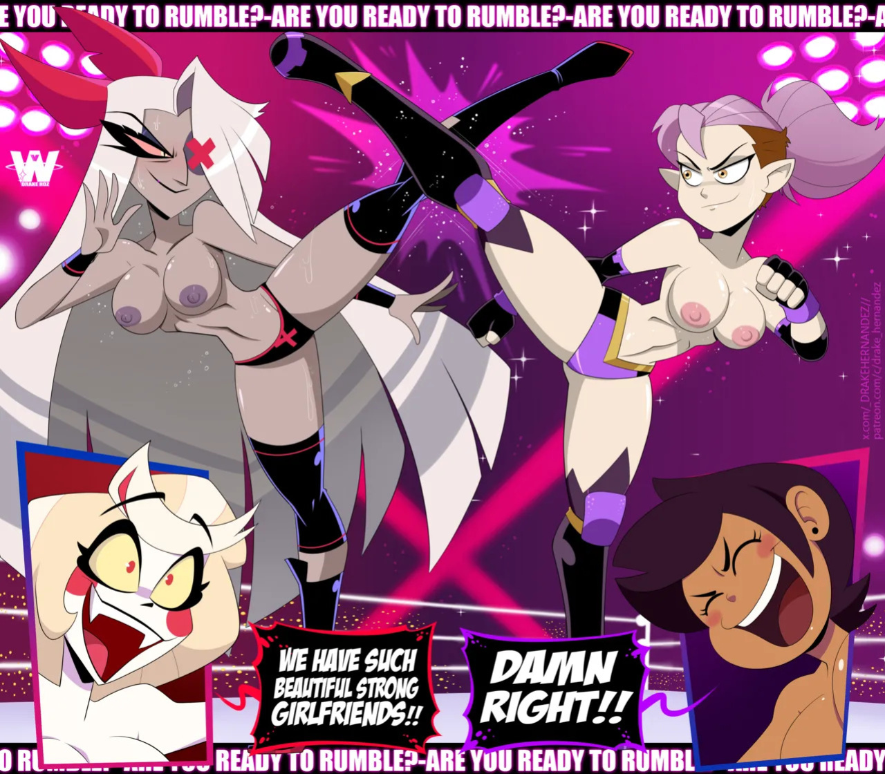 [DRAKE-HERNANDEZ] Chaggie vs Lumity (Hazbin Hotel/The Owl House)
