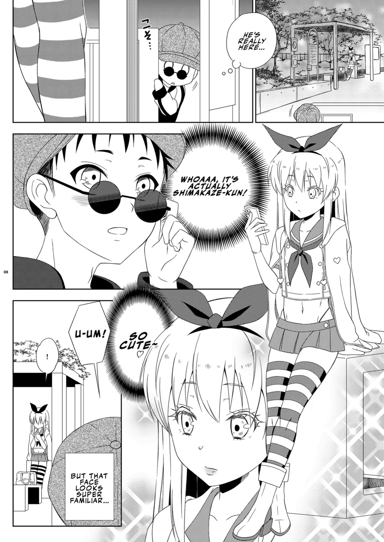 [Mariana Kaikou Kikaku (Mikami Hokuto)] Okiniiri no Shimakaze-kun ga Onii-chan datta (Maji ka. (Kantai Collection -KanColle-) | My Favorite Shimakaze-kun Was My Older Brother (Seriously?) [English] [LKK•Scans] [Digital]