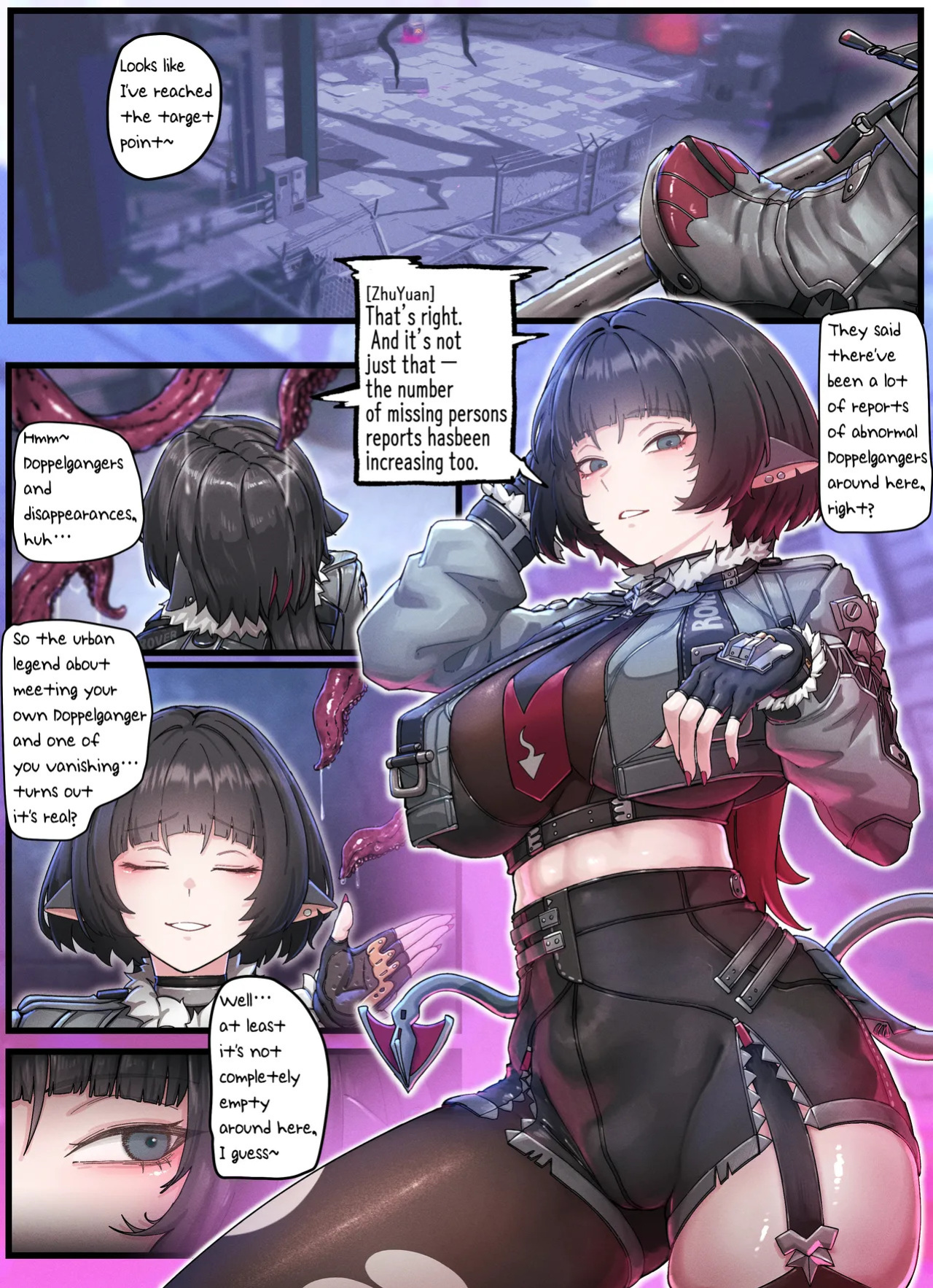 [Horori] Z.Z.Z Gravure #07: JANE DOE (Zenless Zone Zero) [English]