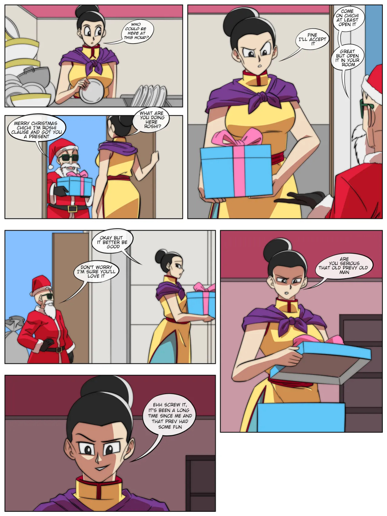 [ArtDefox] Chichi´s Present Variant (Dragon Ball Z) V1