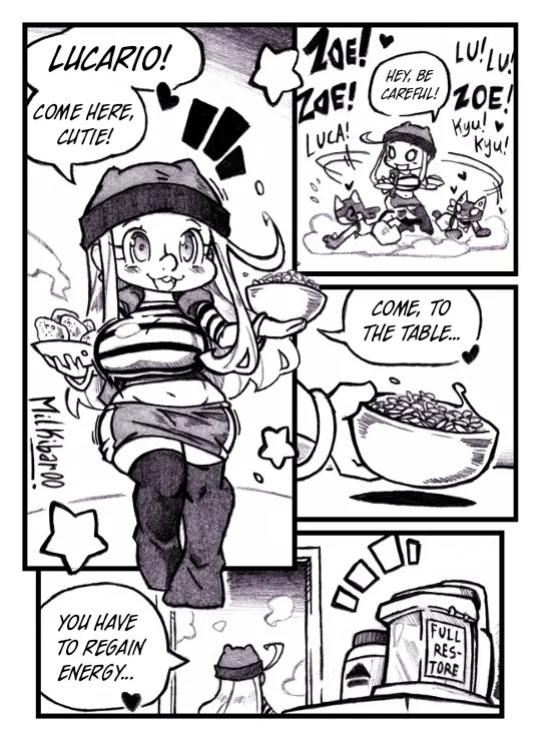 [Milkibar00] Take Care of my Lucario: Part 3 (Pokemon, Digimon Frontier) [English]
