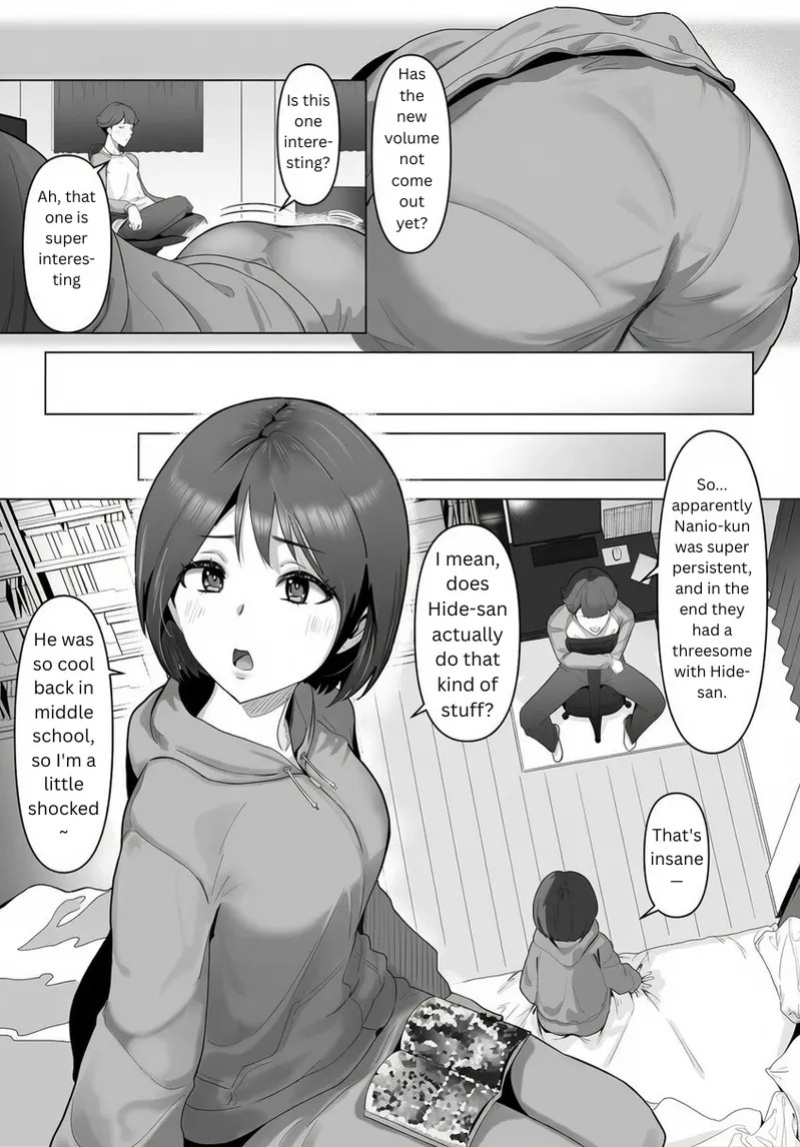 My childhood friend, right in front of my eyes... [Riaru (Chesuno)]