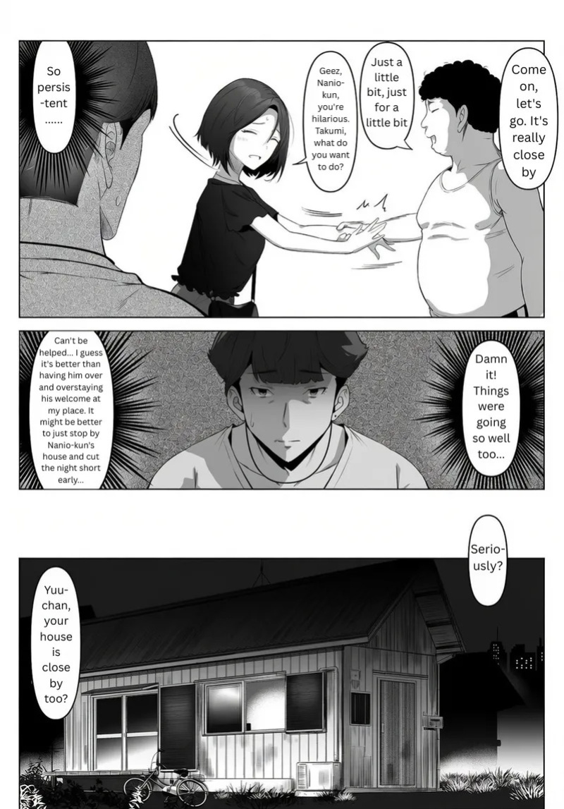 My childhood friend, right in front of my eyes... [Riaru (Chesuno)]