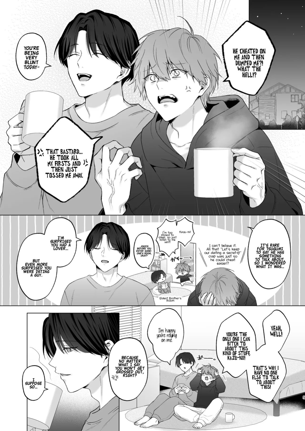 [Potato Farm (Oimo)] The Time I Was Comforted by My Brother After Heartbreak [English] {Doomed Scans, Yengli} [Digital]
