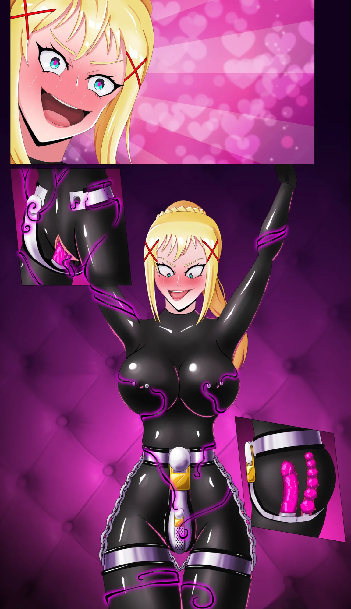 [Yokubo] Latex doll darkness