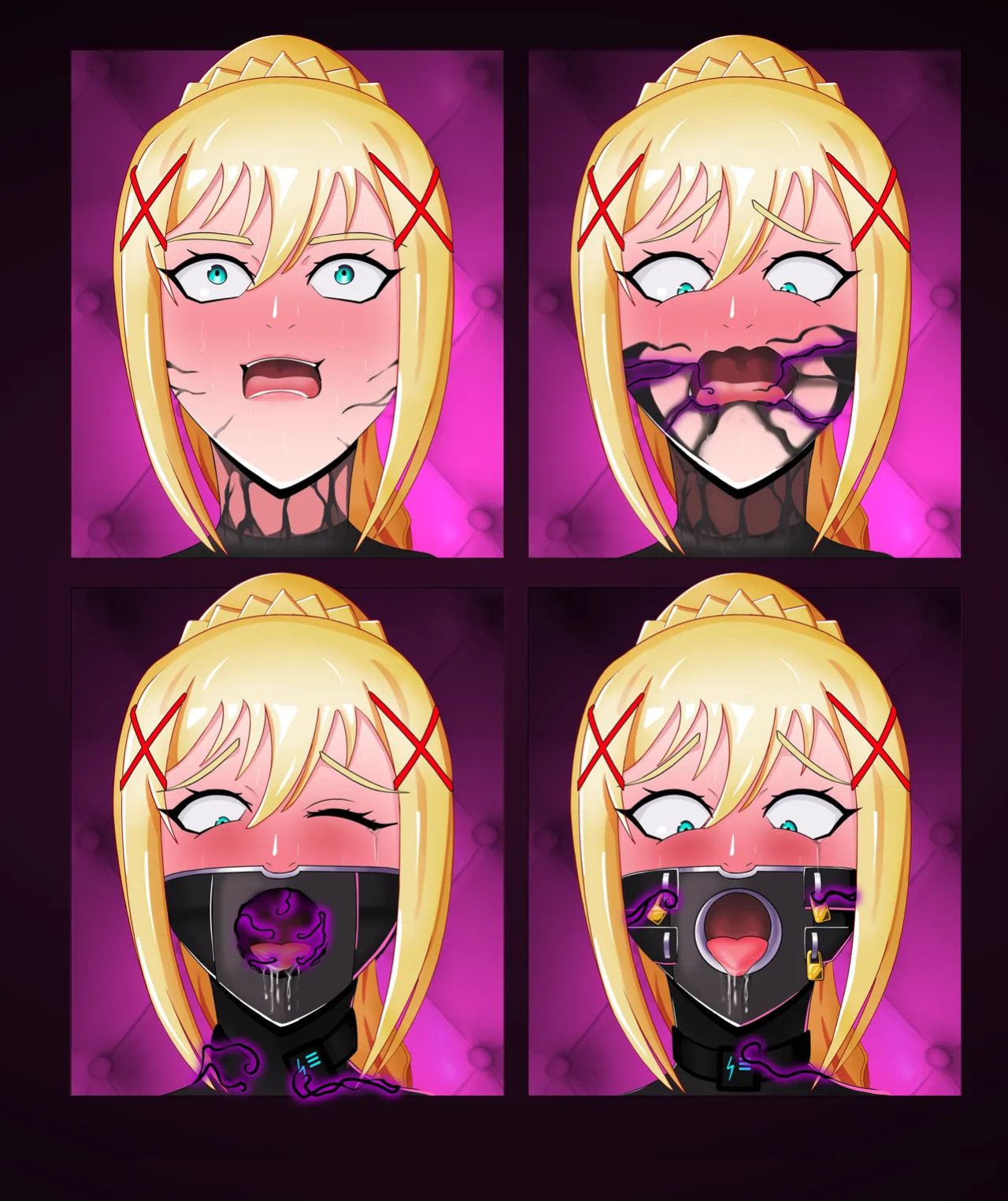 [Yokubo] Latex doll darkness