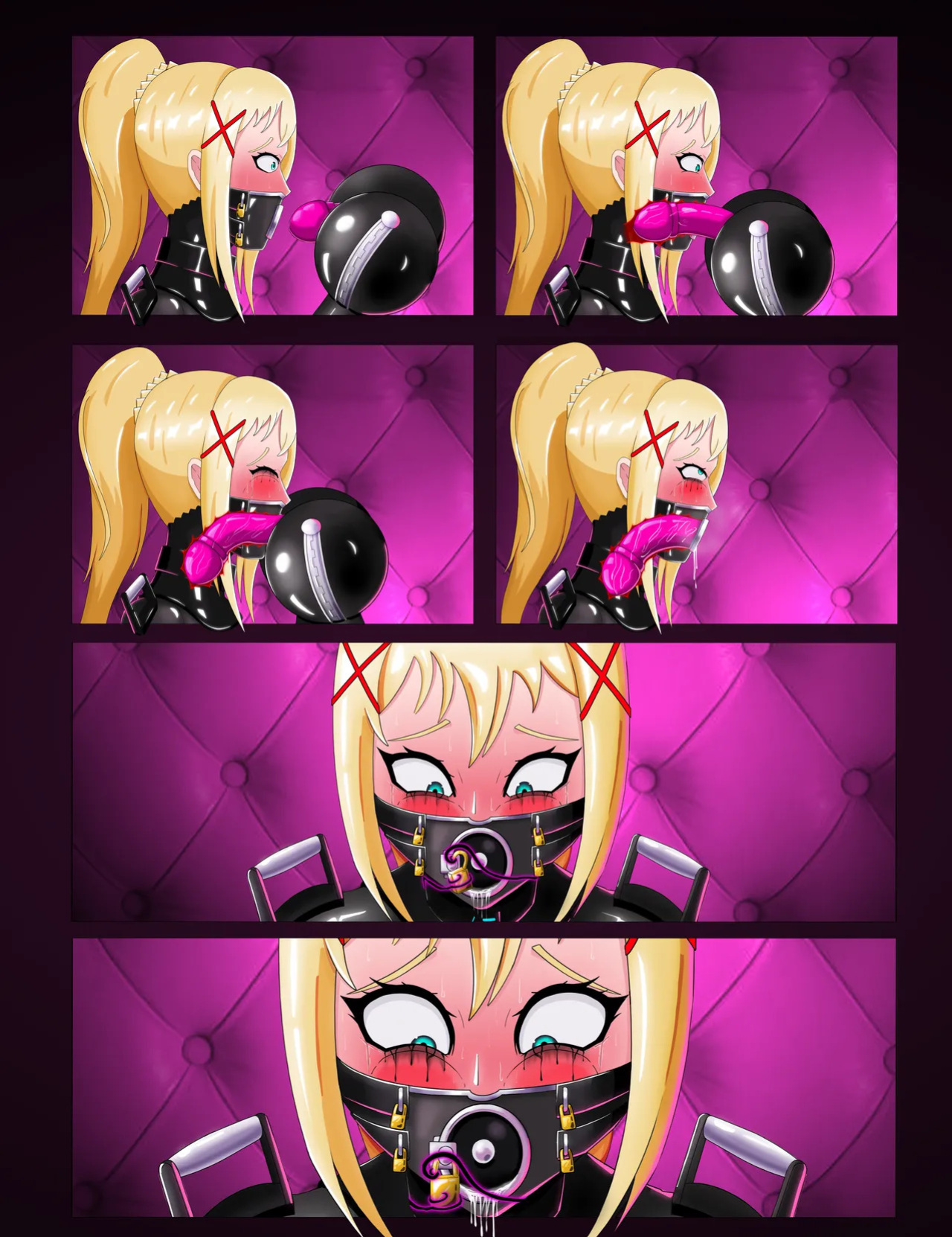 [Yokubo] Latex doll darkness
