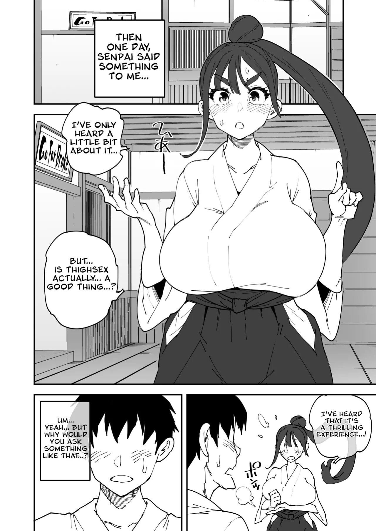 [NOTONE (Asakura Shimoichi)] Futanari Senpai Maji Sourou [English] [JBScans] [Digital]
