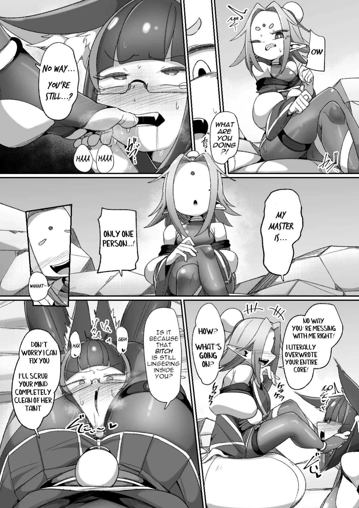 [Watashi ga Ichiban (Monota)] Mazo Shigami ~ Saikyou Nanoni Rezuchoukyou Sarete Masutaa Uwagaki Sarechaimashita ♡ ~ [Digital] [English]