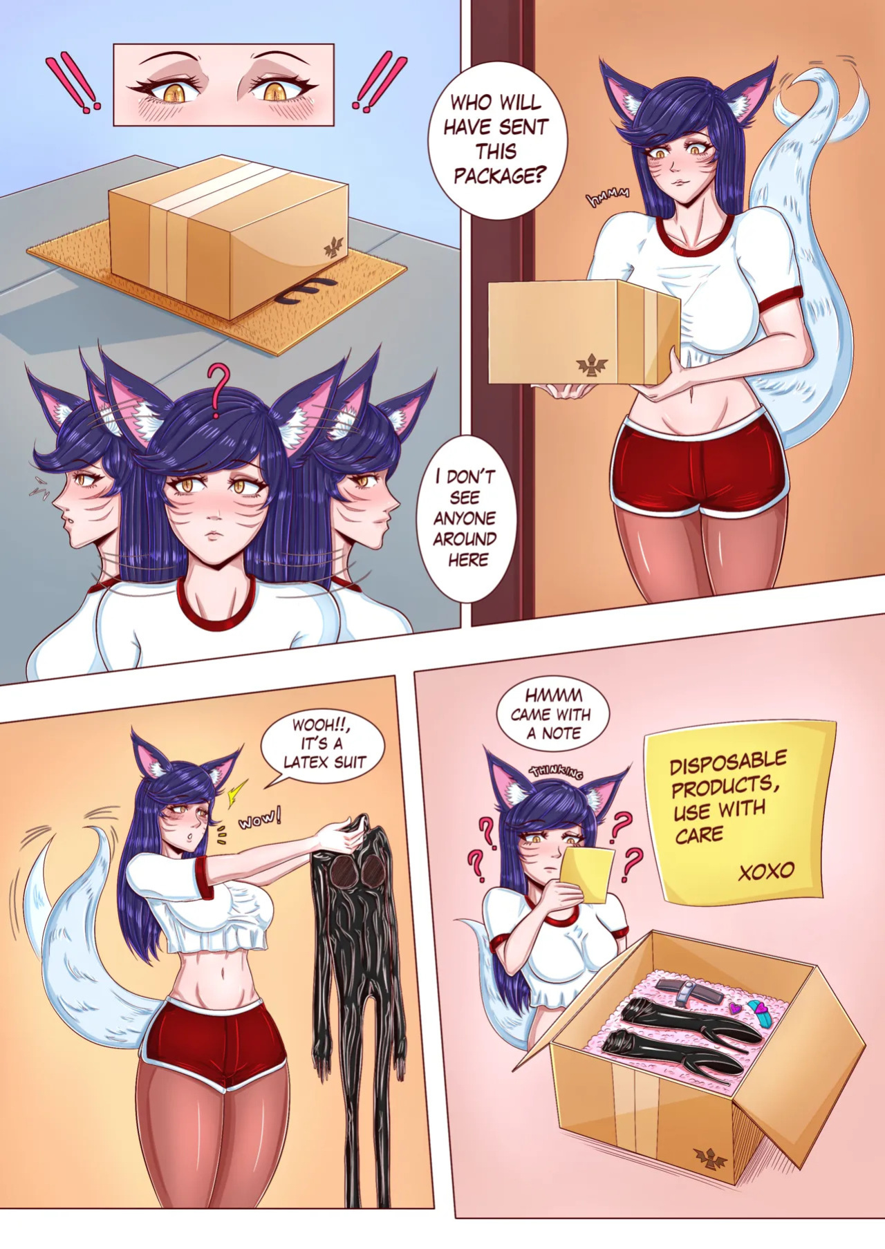 [Nira-Moli] Daily Life of Latex Bitch - Chapter 1