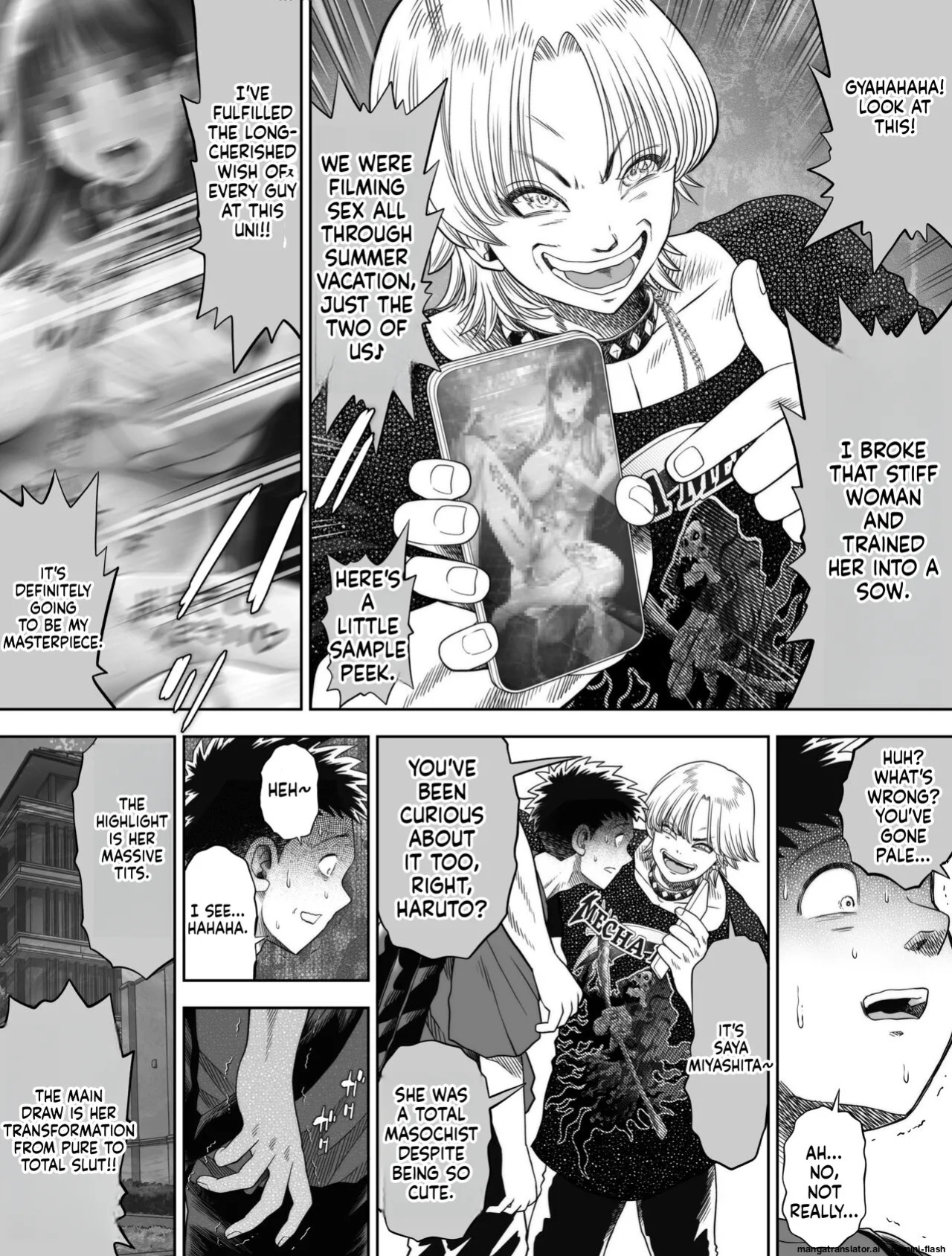 [Toropucchi] Shinrai suru Tsuyo Tsuyo Kanojo ga Nikubenki ni Sareteita [English] [MTL]