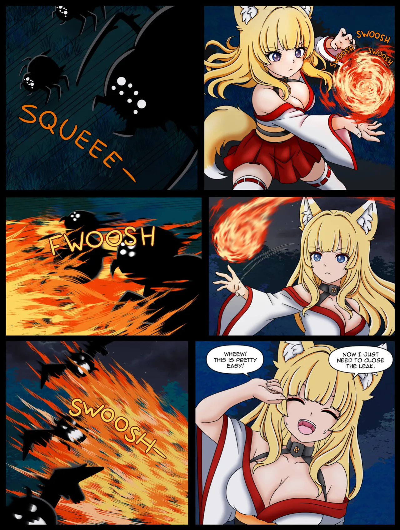 [Vanron] My Fox Miko Skinsuit (ch1)