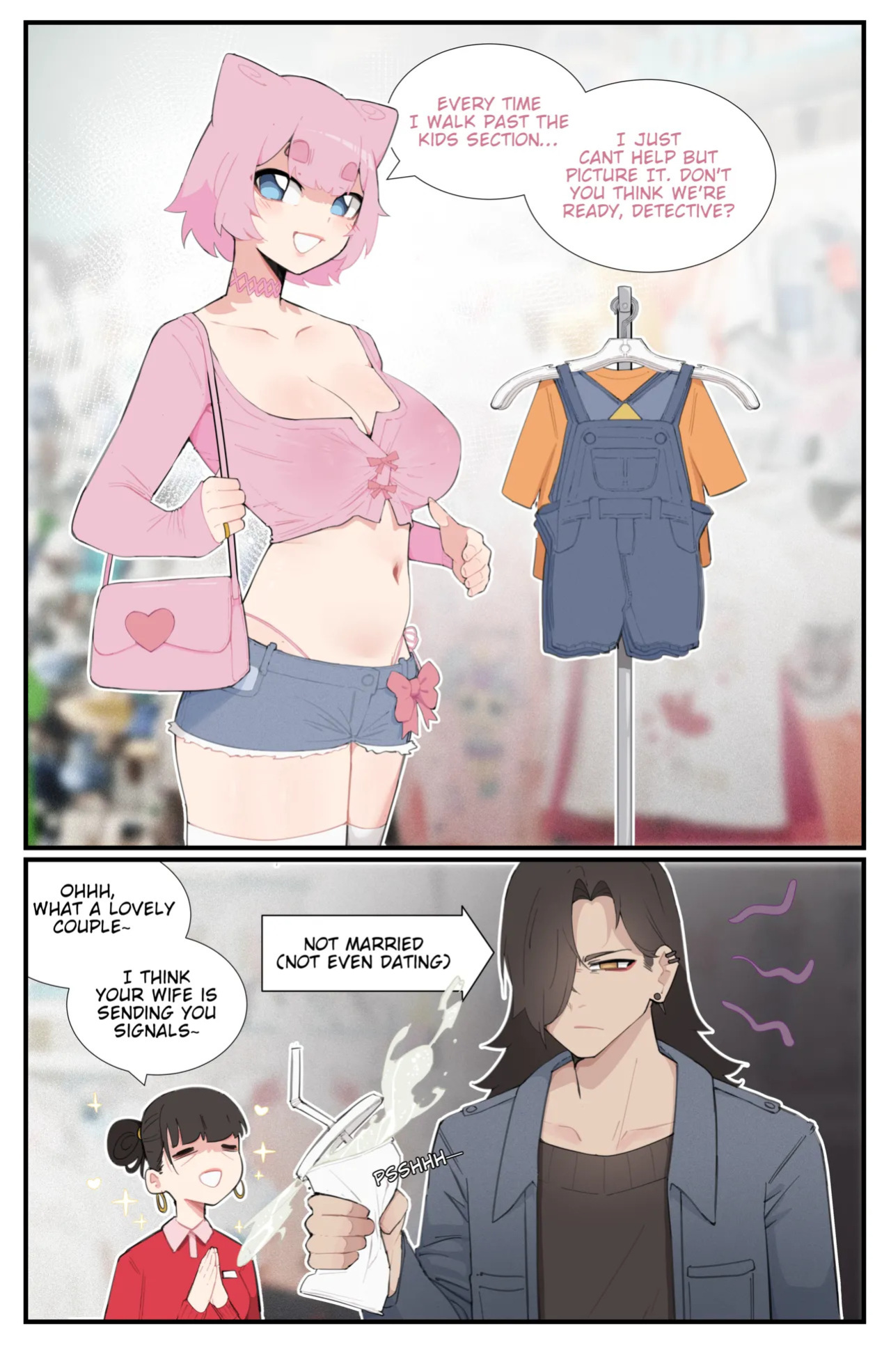 [Luxuriass] A story about a Detective and his undercover best friend (Mew)