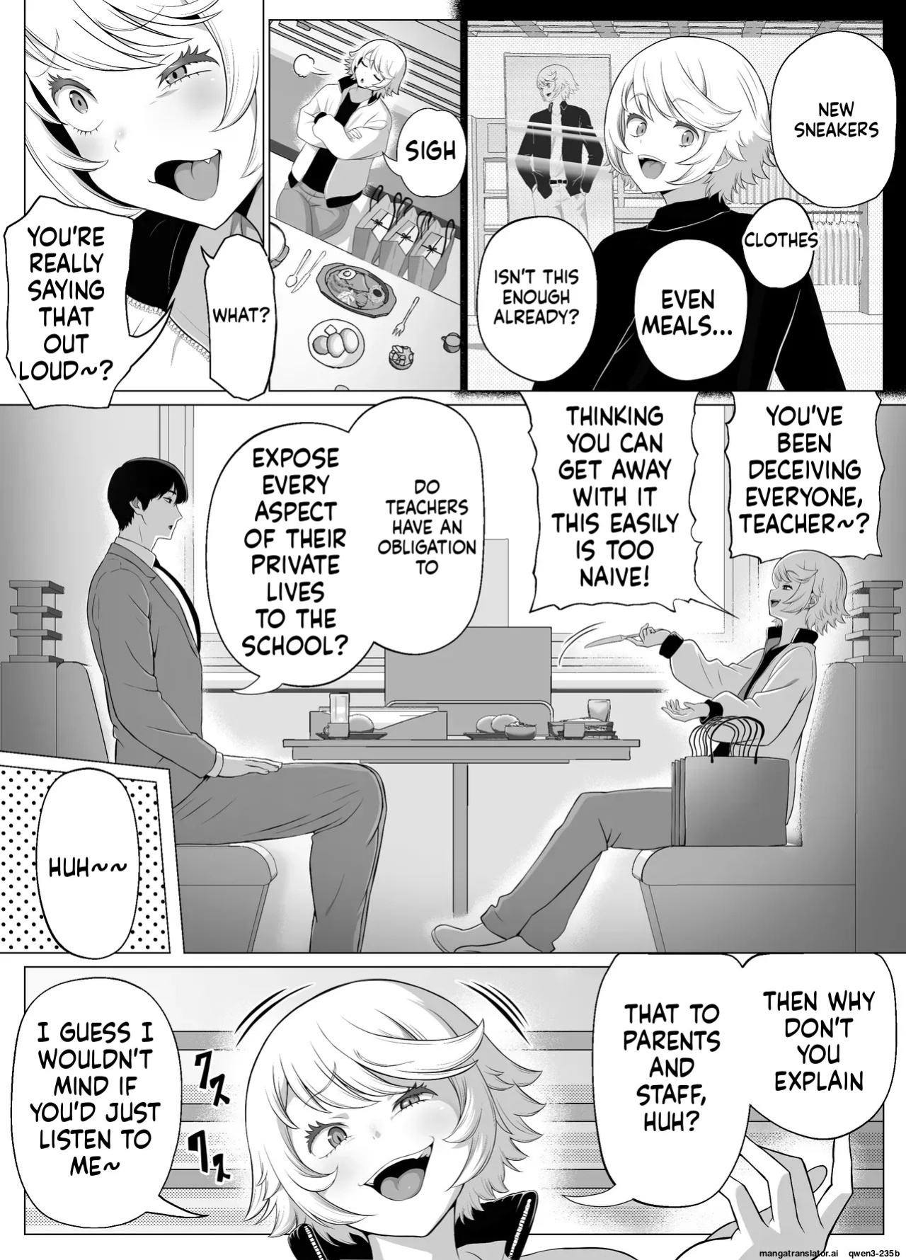 [shiromochiatsutsu (atsutsu)] Senpai o shitsukeyounante boku ga machigatteshimashita [English] [MTL]