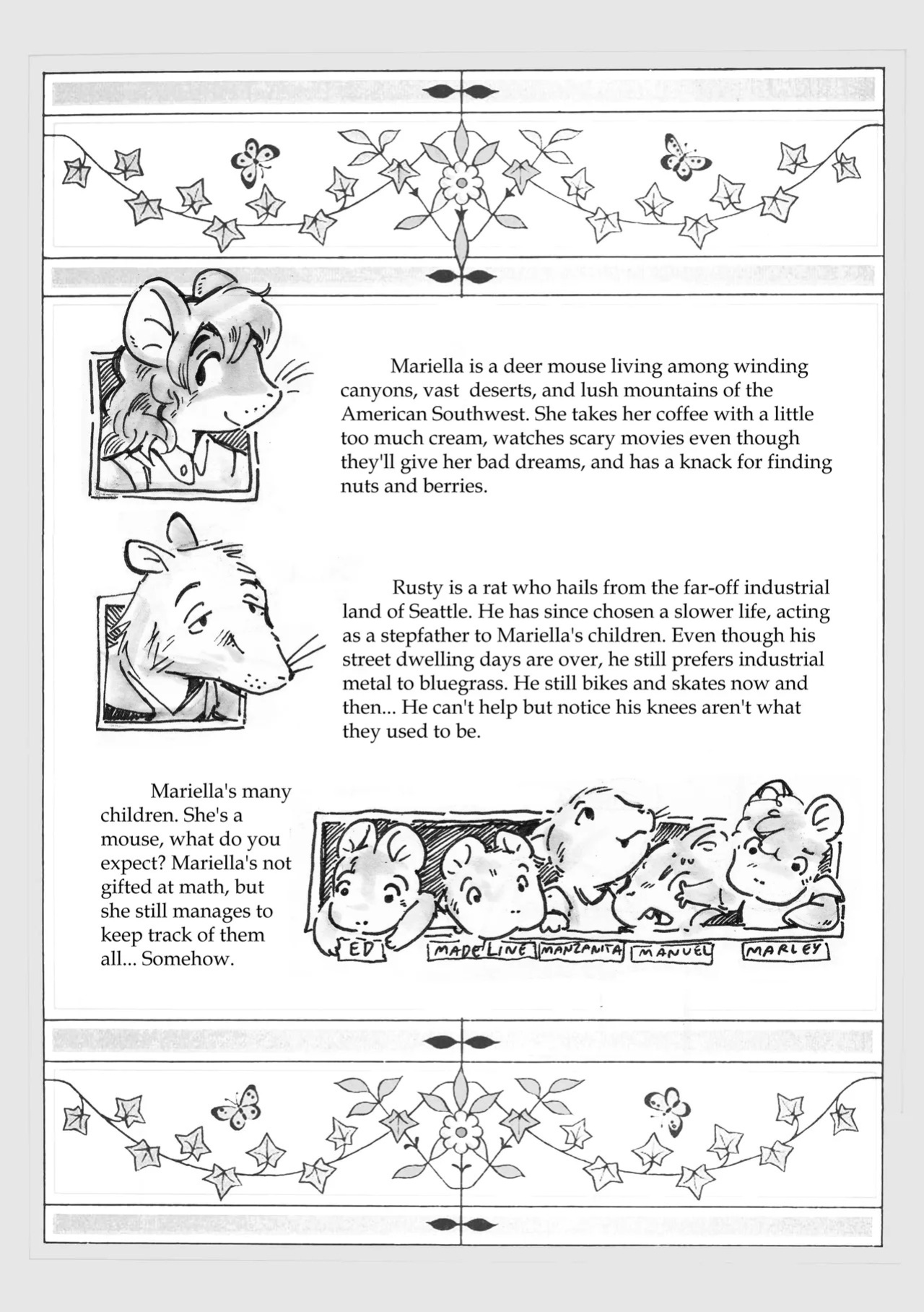 [Bedupolker] From Under the Aspen Grove (A Mouseworld Comic Compilation)