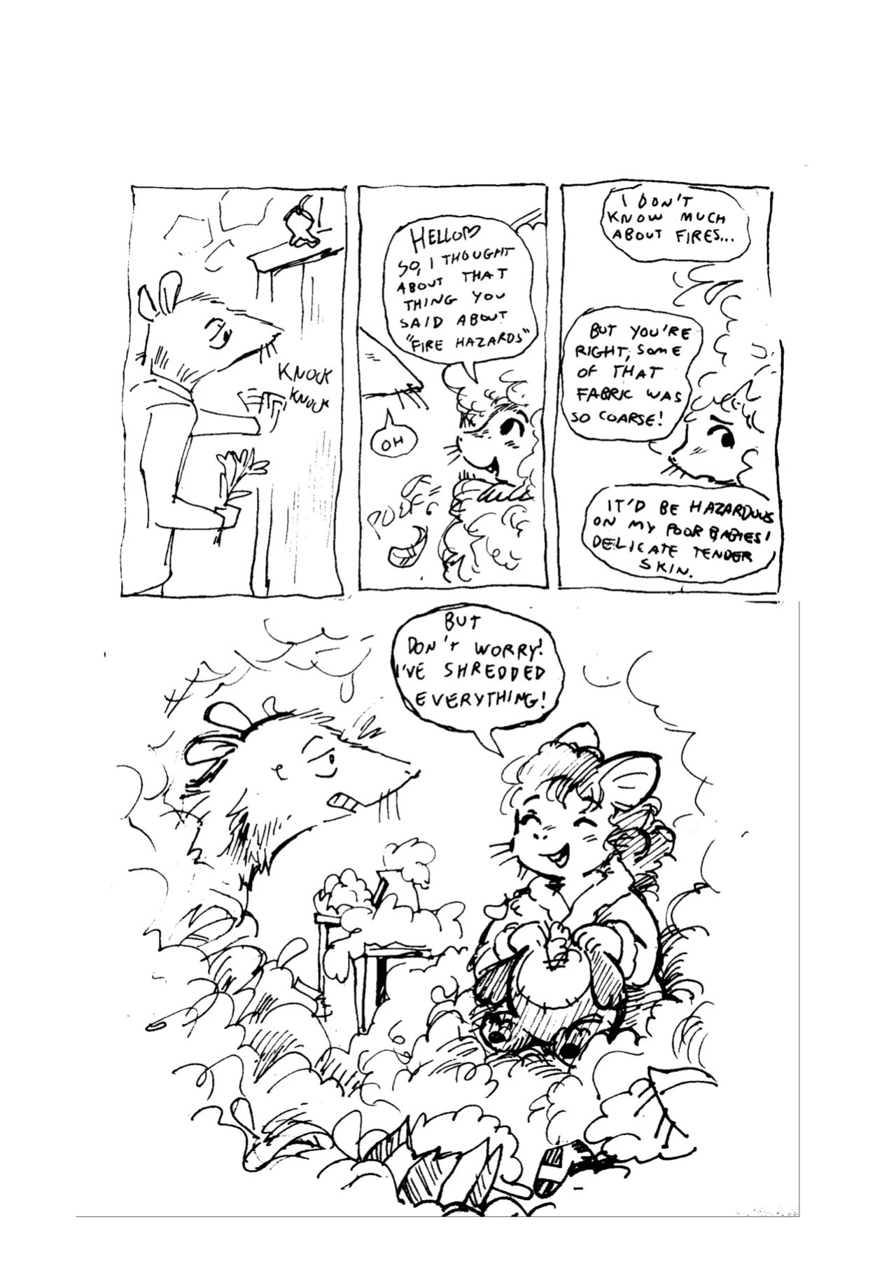 [Bedupolker] From Under the Aspen Grove (A Mouseworld Comic Compilation)