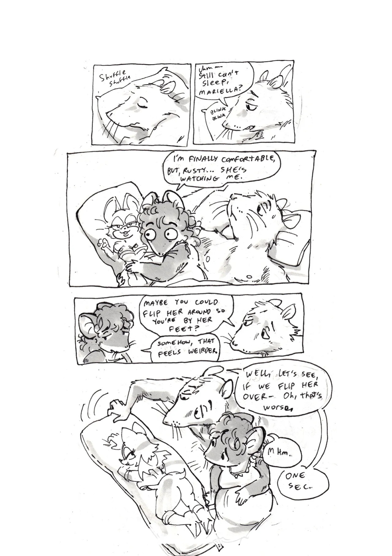 [Bedupolker] From Under the Aspen Grove (A Mouseworld Comic Compilation)