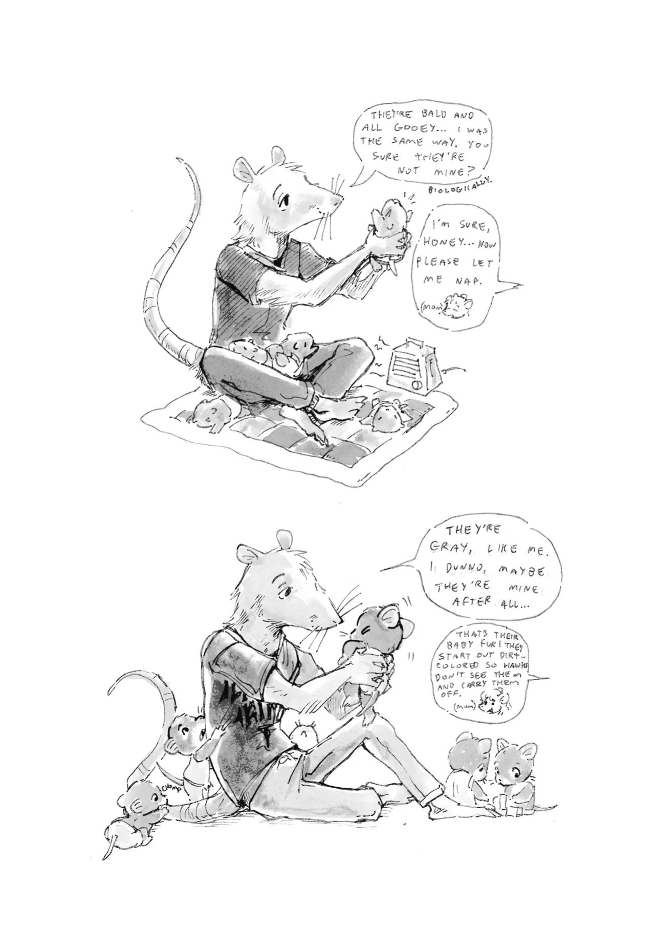 [Bedupolker] From Under the Aspen Grove (A Mouseworld Comic Compilation)