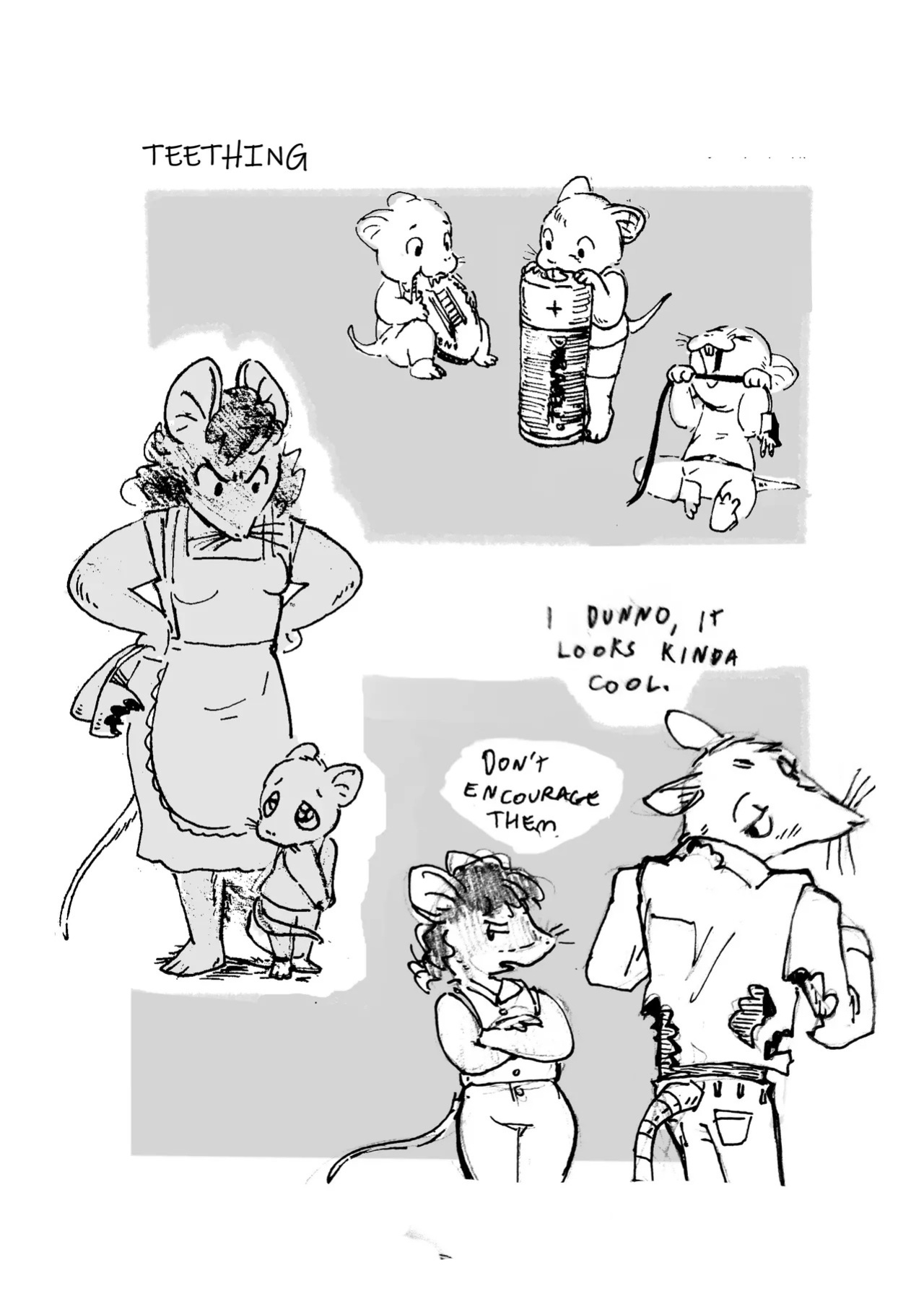 [Bedupolker] From Under the Aspen Grove (A Mouseworld Comic Compilation)