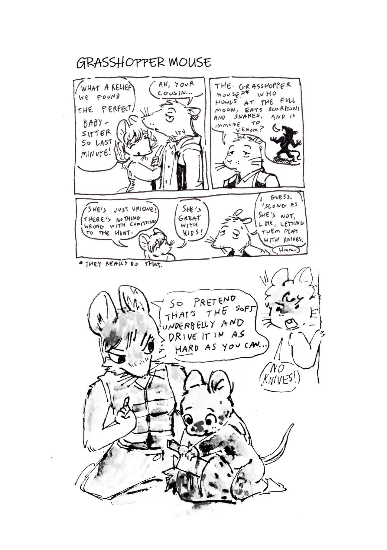 [Bedupolker] From Under the Aspen Grove (A Mouseworld Comic Compilation)